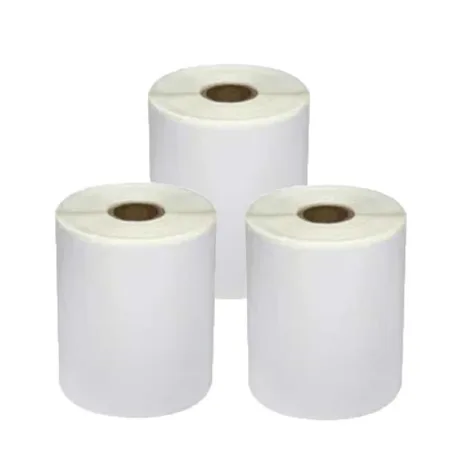 Pack 3 packs de etiquetas compatibles Zebra Etiquetas Perforadas 100x150 mm 500 Unidades