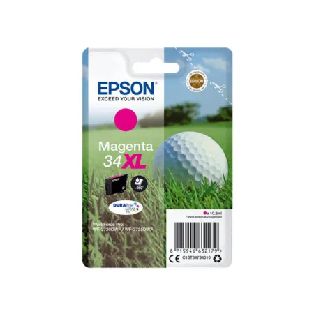 Cartucho de tinta original Epson T3473 / 34XL magenta · C13T34734010