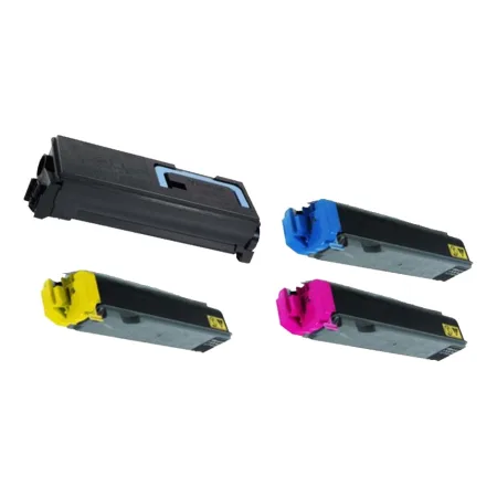 Pack 4 tóner compatibles Kyocera TK-5135 amarillo, magenta, negro y cian