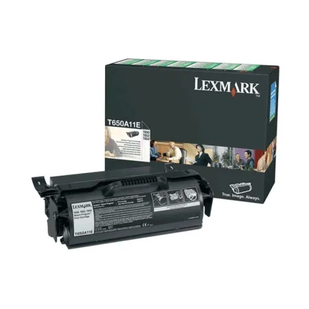 Tóner original Lexmark T650 / T652 / T654/ T656 negro · T650A11E