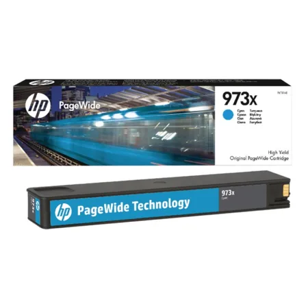 Cartucho de tinta original HP 973X cian · F6T81AE