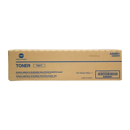 Tóner original Konica Minolta TN217 negro · A202051