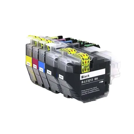 Cartucho de tinta compatible Brother Pack 5x LC3213/LC3211XL (BULK)