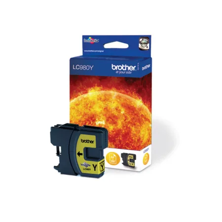 Cartucho de tinta original Brother LC980 amarillo · LC980Y