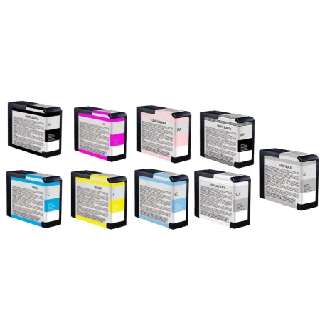 Pack 9 cartuchos de tinta compatibles Epson T850