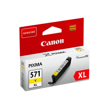 Cartucho de tinta original Canon CLI 571XL amarillo · 0334C001