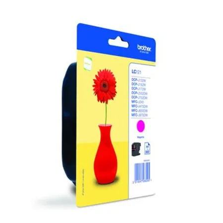 Cartucho de tinta original Brother LC121MBP magenta