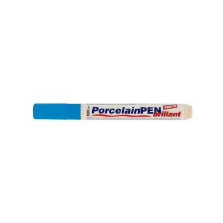 Rotulador para Porcelana y Cerámica Azul Claro