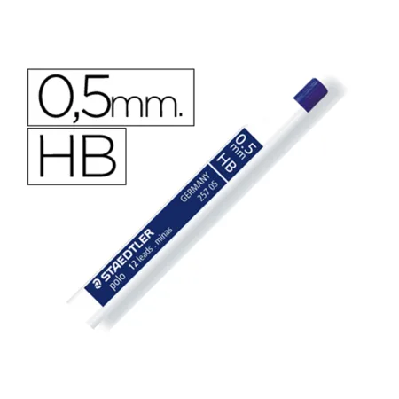 Staedtler tubo de 12 minas polo de 0,5MM graduacion HB
