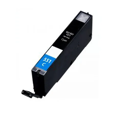 Cartucho de tinta compatible Canon CLI 551 XL cian · 6444B001
