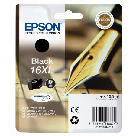 Cartucho de tinta original Epson T1631 negro · C13T16314012