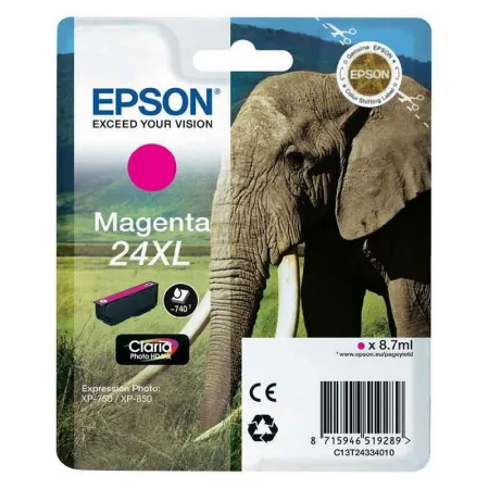 Cartucho de tinta original Epson T2433 (24XL) magenta · C13T24334012