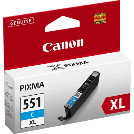 Cartucho de tinta original Canon CLI-551XL cian · 6444B001
