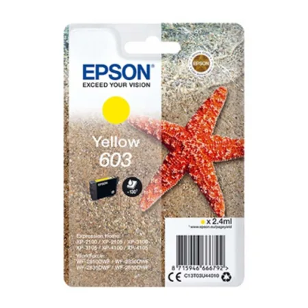Cartucho de tinta original Epson 603 amarillo · C13T03U44010