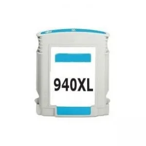 Cartucho de tinta compatible HP 940 XL cian · C4907AE