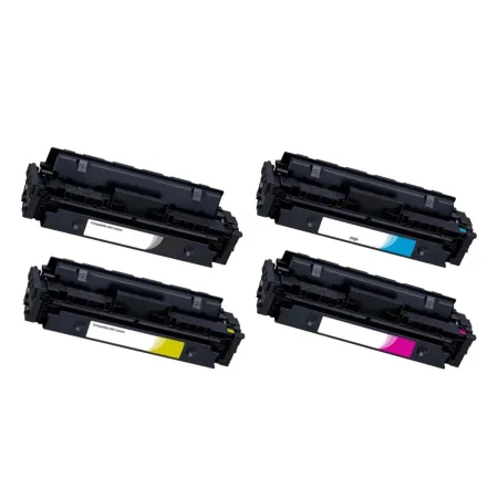 Pack 4 tóner compatibles HP 415X / W2030X/415X / W2031X/415X / W2032X/415X / W2033X negro, cian, amarillo y