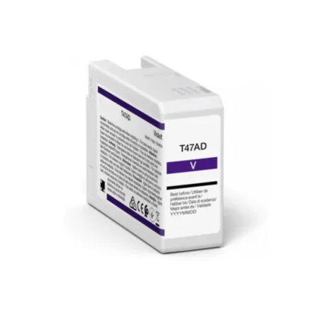 Cartucho de tinta compatible Epson T47AD Violeta Pigmentado violeta