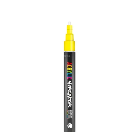 MTN Marcador Acrílico Amarillo 1mm