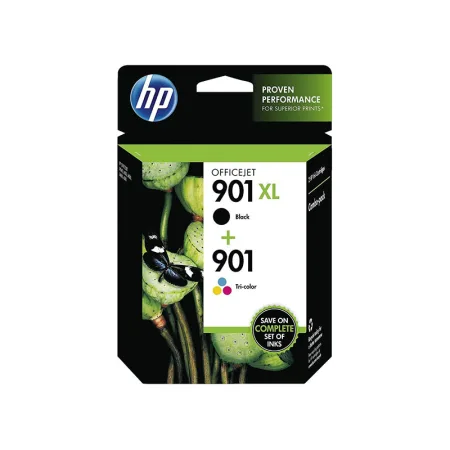Cartucho de tinta original HP 901XL + 901 Pack · SD519AE