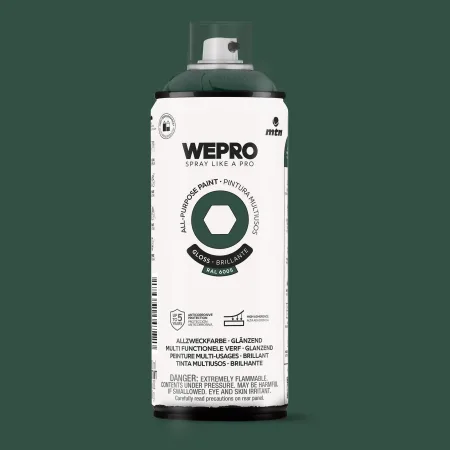 Spray MTN WEPRO Solvent Brillante VERDE HOBBIT - RAL 6005