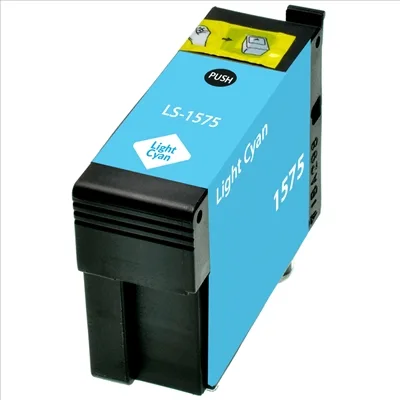 Cartucho de tinta compatible Epson T1575 Light light cyan
