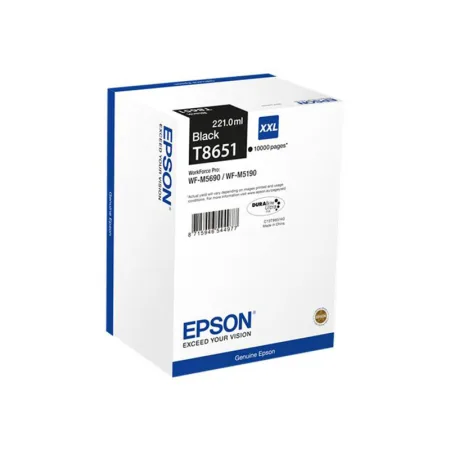 Cartucho de tinta original Epson T8651 negro · C13T865140