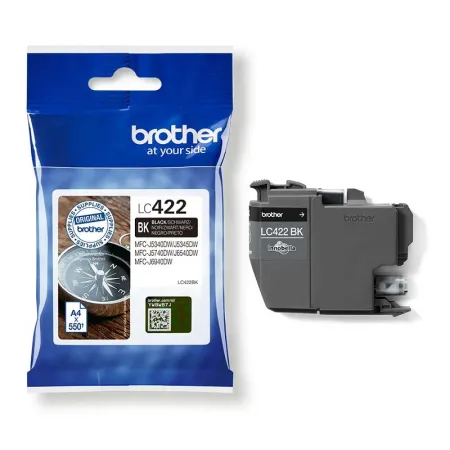 Cartucho de tinta original Brother LC422 negro · LC422BK