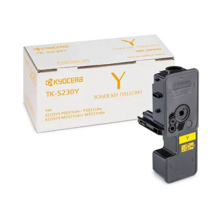 Tóner original Kyocera TK-5230 amarillo · 1T02R9ANL0 / TK5230Y