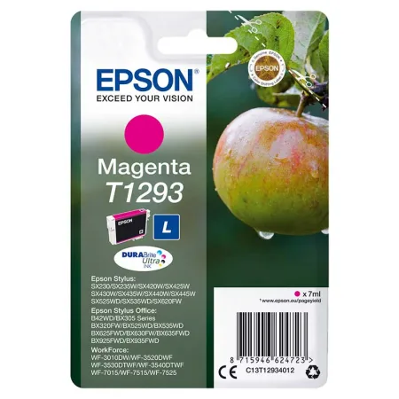 Cartucho de tinta original Epson T1293 magenta · C13T12934012