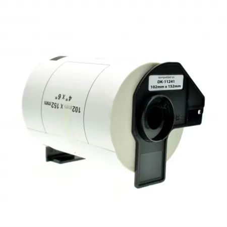 Etiquetas compatible Brother DK-11241 Etiquetas Precortadas blanco