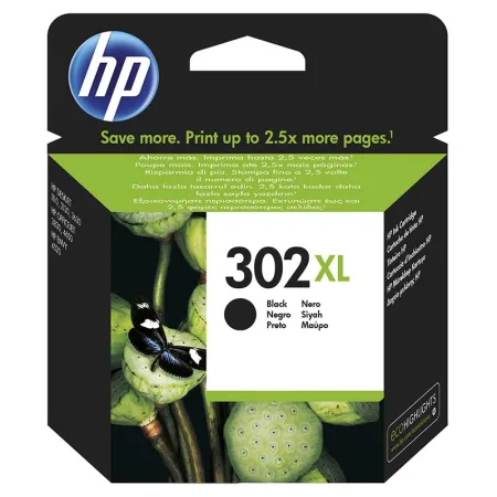 Cartucho de tinta compatible HP 302 XL (Muestra Nivel ) negro