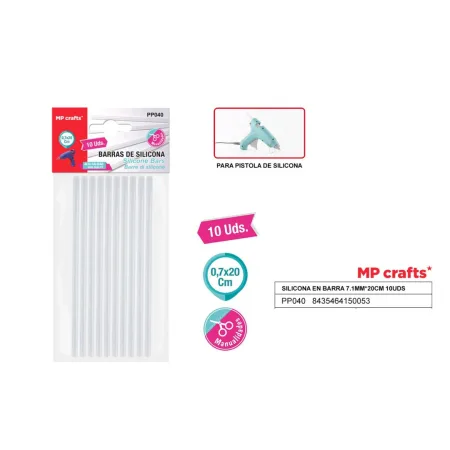 Silicona en barra 7.1MM*20CM 10UDS