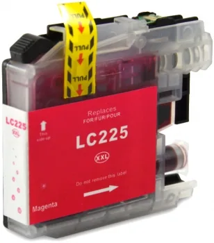 Cartucho de tinta compatible Brother LC-225 XL magenta · LC225MBP