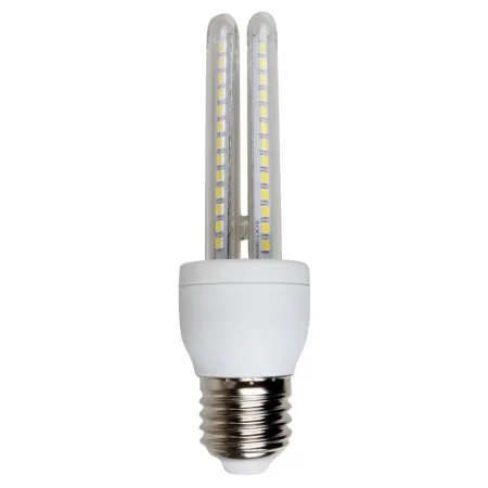 Bombilla LED T3 2U / 9W E27 Luz Fría 6500K
