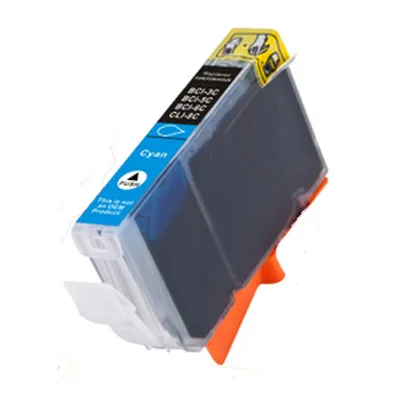 Cartucho de tinta compatible Canon BCI-6 cian · 4706A002/BCI6C