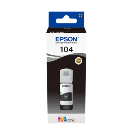 Cartucho de tinta original Epson 104 Botella negro · C13T00P140