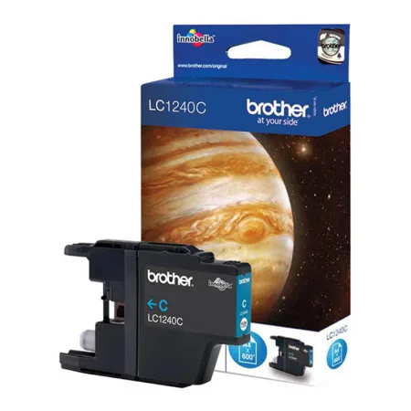 Cartucho de tinta original Brother LC1240 cian · LC1240CBP