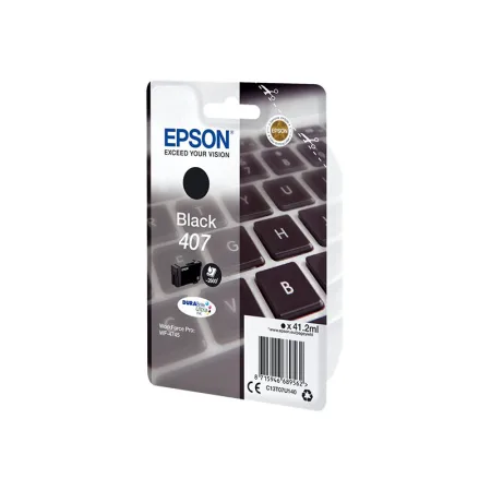 Cartucho de tinta original Epson 407 negro · C13T07U140