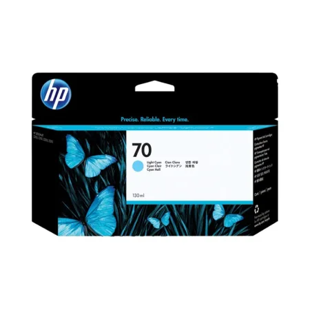 Cartucho de tinta original HP 70 Light light cyan · C9390A
