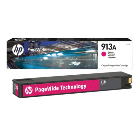 Cartucho de tinta original HP 913A magenta · F6T78AE