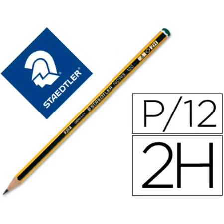 Staedtler lapiz de grafito noris 120 Nº4