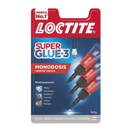 Pegamento Loctite Super Glue 3 - Mini Trio 1g