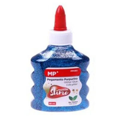 Pegamento con Purpurina Azul 88ml MP