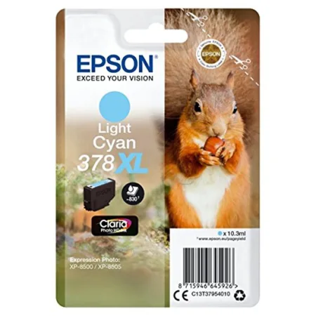 Cartucho de tinta original Epson 378XL Light light cyan · C13T37954010