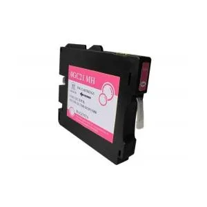 Cartucho de tinta compatible Ricoh GC21M magenta · 405534