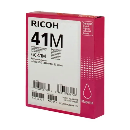 Cartucho de tinta original Ricoh GC41 magenta · 405763