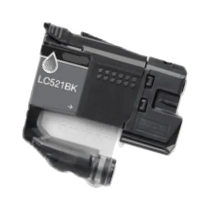 Cartucho de tinta compatible Brother LC521 Pigmentada negro pigmentado