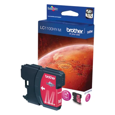 Cartucho de tinta original Brother LC1100HY magenta · LC1100HYM