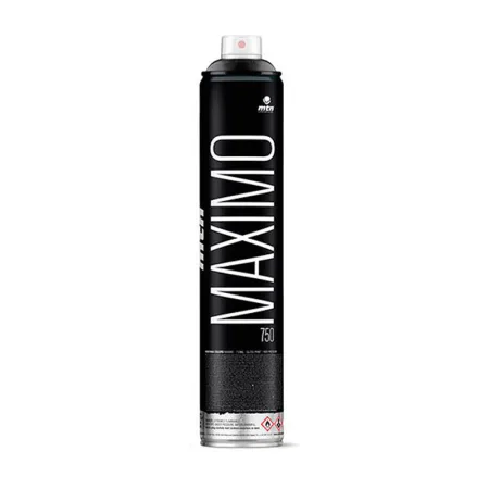 Spray de Pintura MTN Maximo Negro