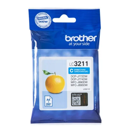 Cartucho de tinta original Brother LC3211 cian · LC3211C